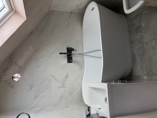 Bathroom installation in Feltham